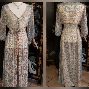 🤸‍♀️Beautiful Hippie/Boho Duster🎉